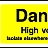 Danger HV Isolate Landscape
