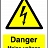 Danger Mains Voltage Portrait