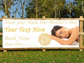 Mothers Day Spa Banners