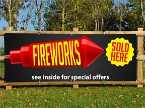 Fireworks Banners